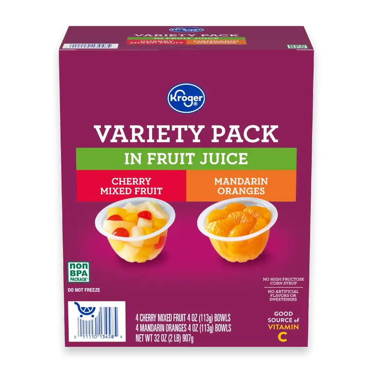 Fruit Cups Two Flavor Variety Pack