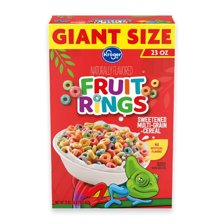 Fruit Rings Cereal Giant Size