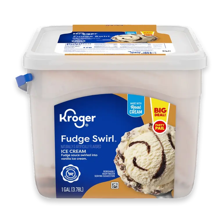 Fudge Swirl Ice Cream Party Pail BIG DEAL!
