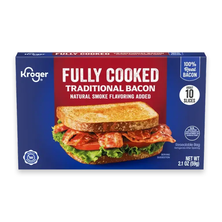 Fully Cooked Natural Smoke Traditional Bacon