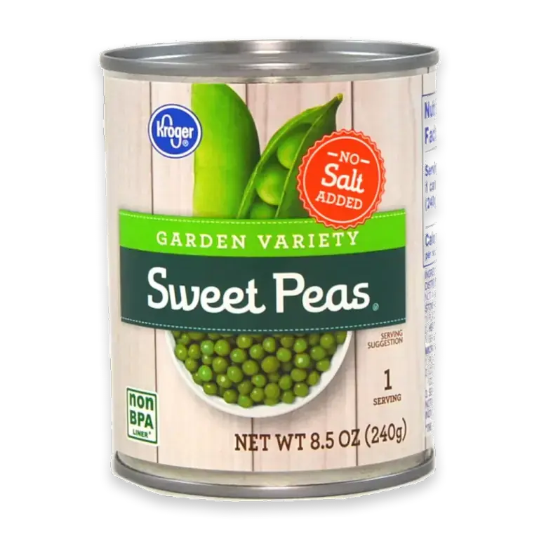 Garden Variety No Salt Sweet Peas - 8.5oz can