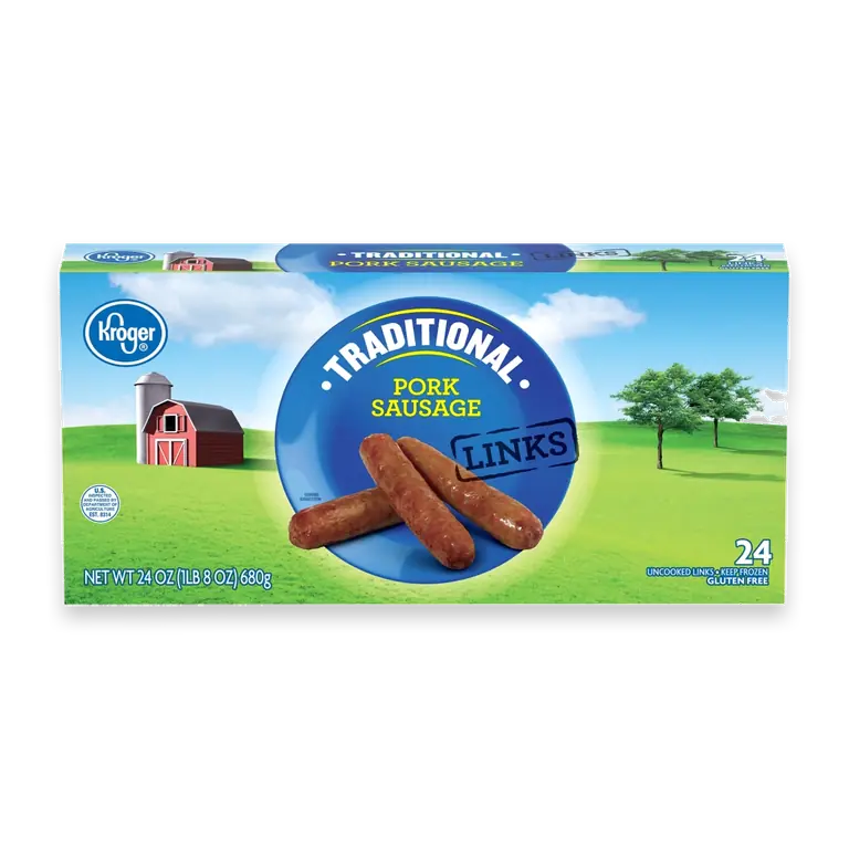 Gluten Free Traditional Pork Sausage Breakfast Links