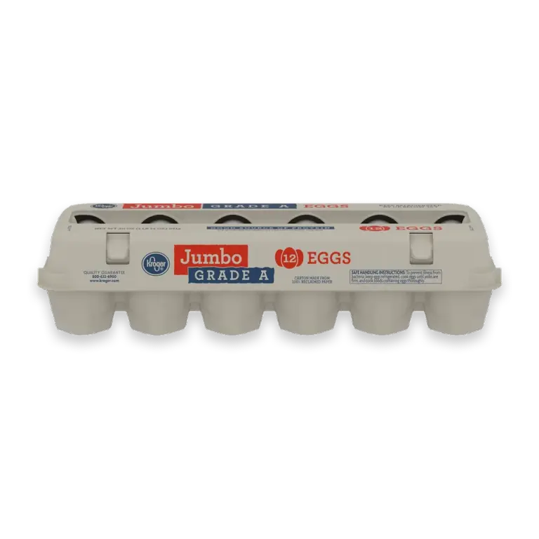 Grade A Jumbo White Eggs
