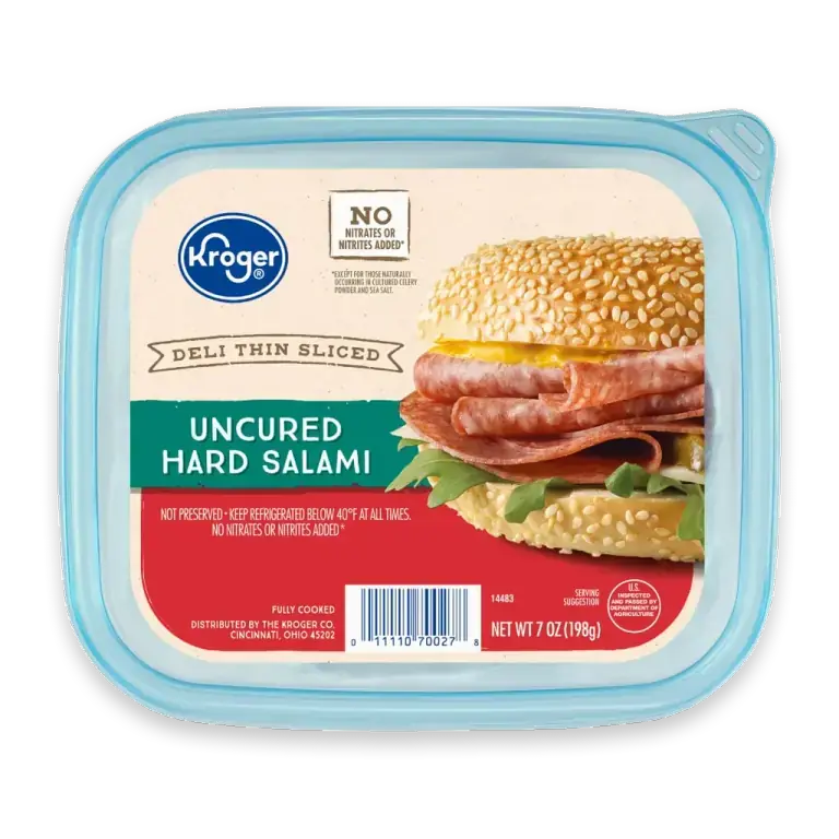 Hard Salami Uncured Deli Thin Sliced