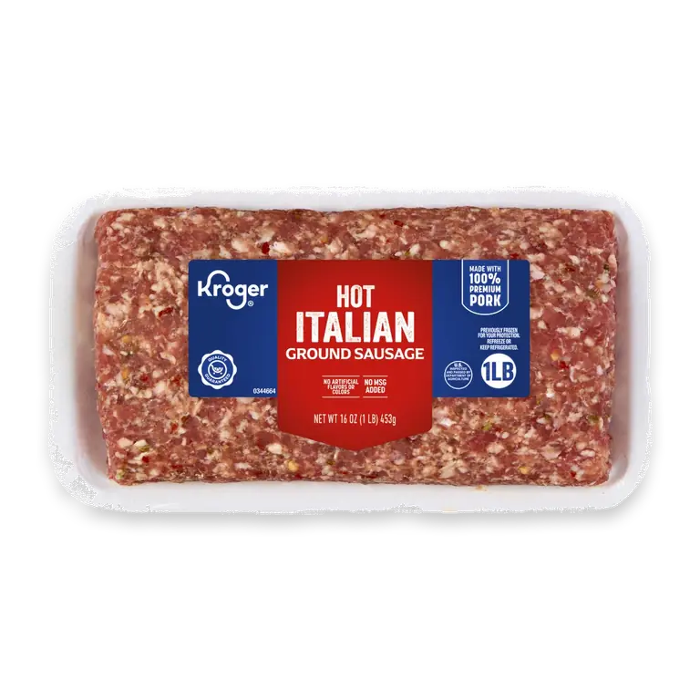 Hot Italian Ground Sausage