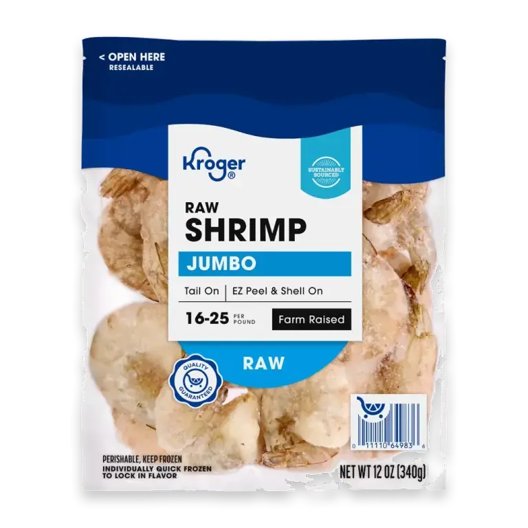 Jumbo Raw Shrimp Easy Peel Tail On