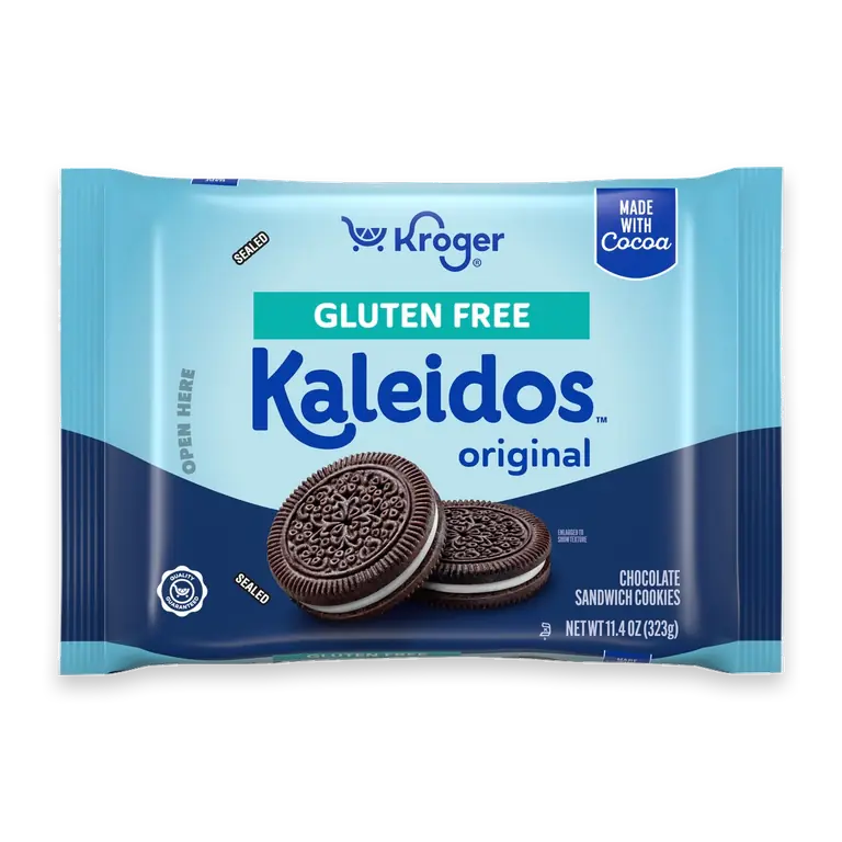 Kaleidos Gluten Free Original Chocolate Sandwich Cookies