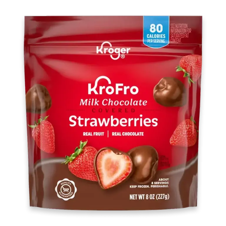 KroFro Milk Chocolate Covered Strawberries