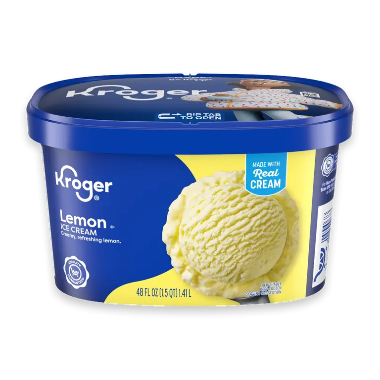 Lemon Creme Ice Cream Tub