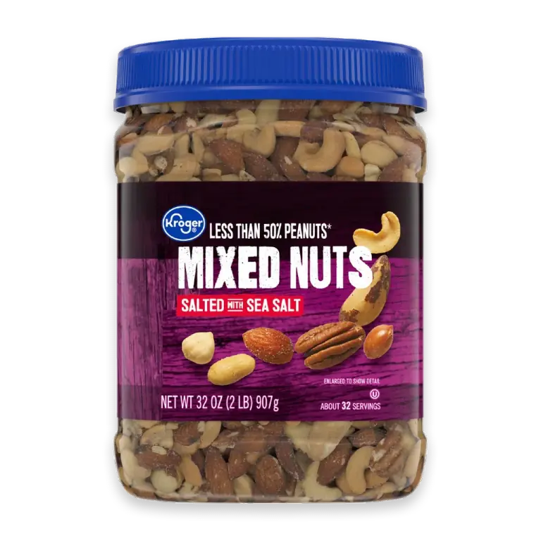 Less Than 50% Peanuts Salted Mixed Nuts