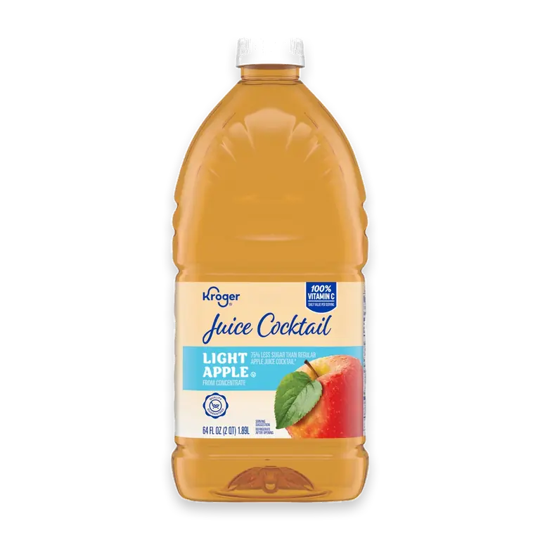 Light Apple Juice Cocktail