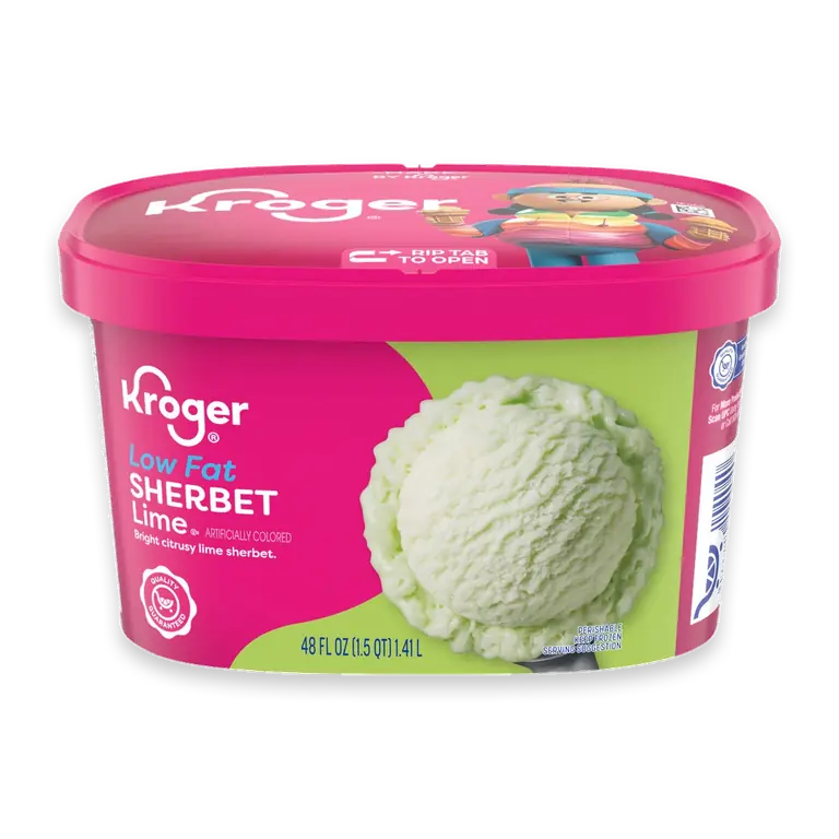 Low Fat Lime Sherbet