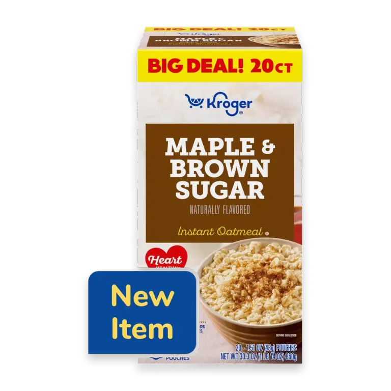 Maple and Brown Sugar Instant Oatmeal BIG DEAL!