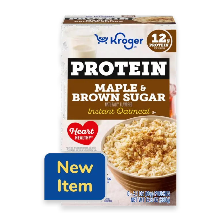 Maple and Brown Sugar Protein Instant Oatmeal