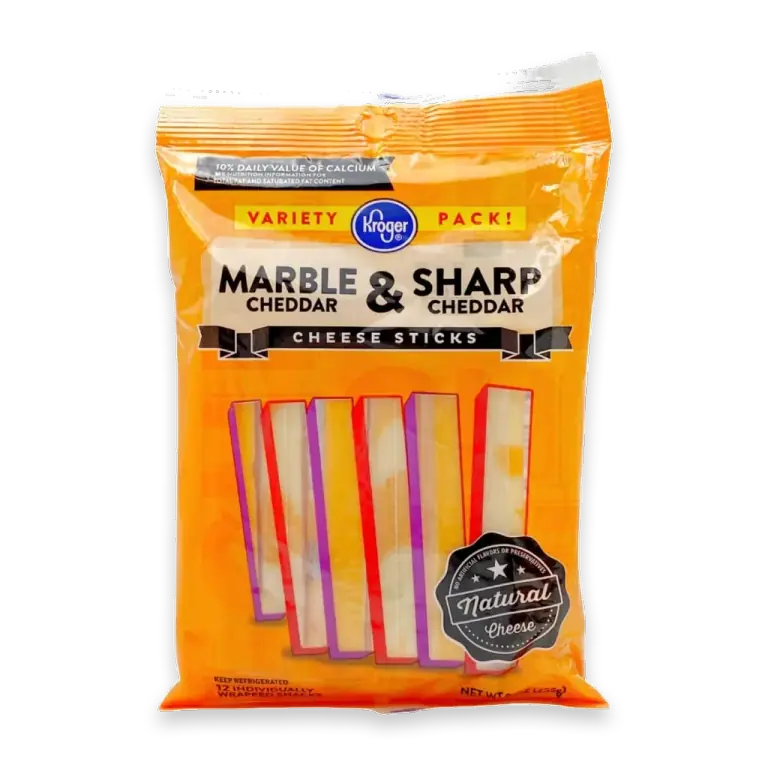 Marble & Sharp Cheddar Cheese Sticks