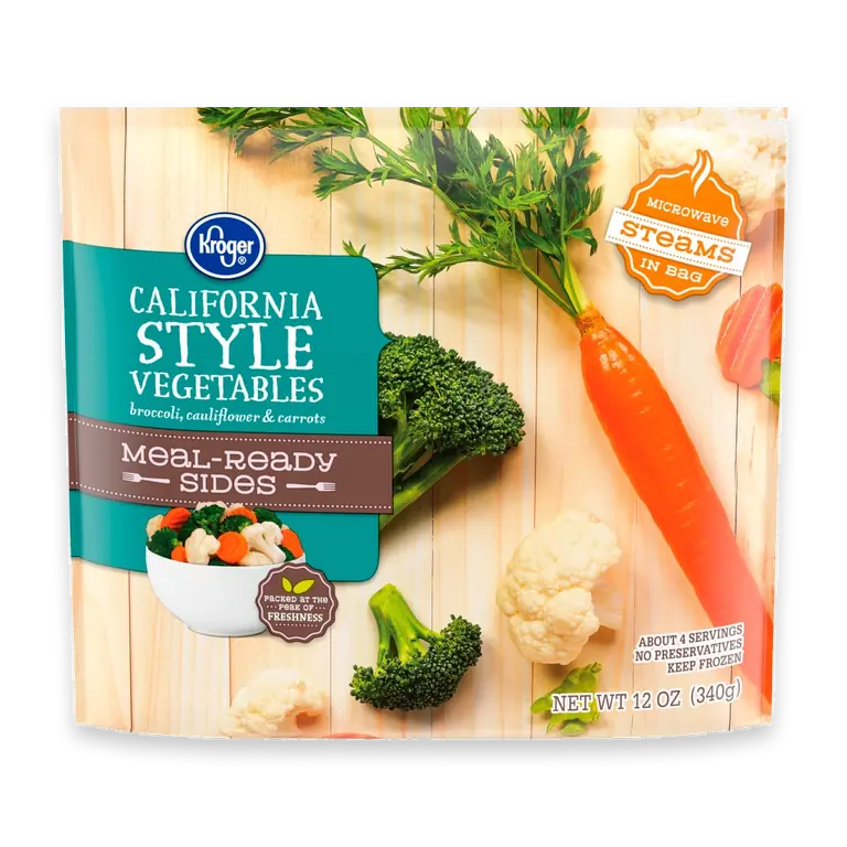 Meal Ready Sides Frozen Vegetables California Style