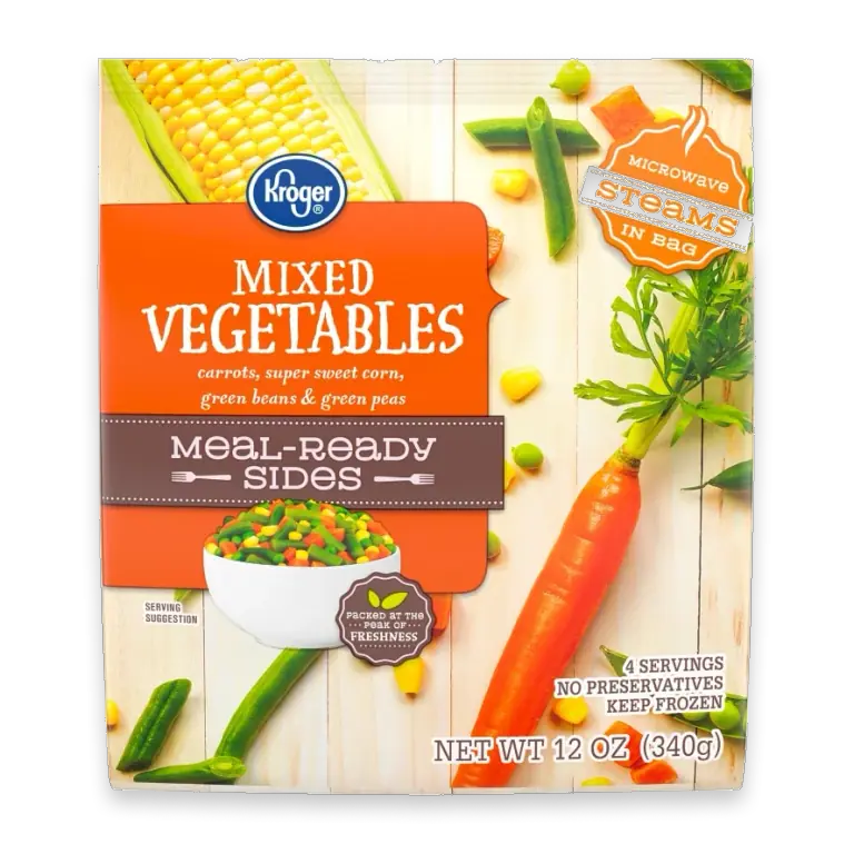 Meal Ready Sides Frozen Vegetables Mixed