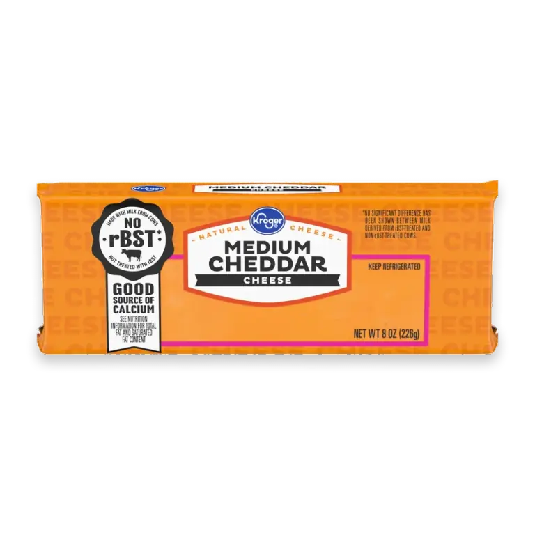 Medium Cheddar Block Cheese