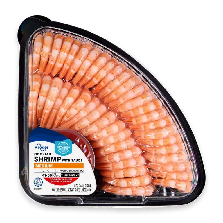Medium Shrimp Tray with Cocktail Sauce