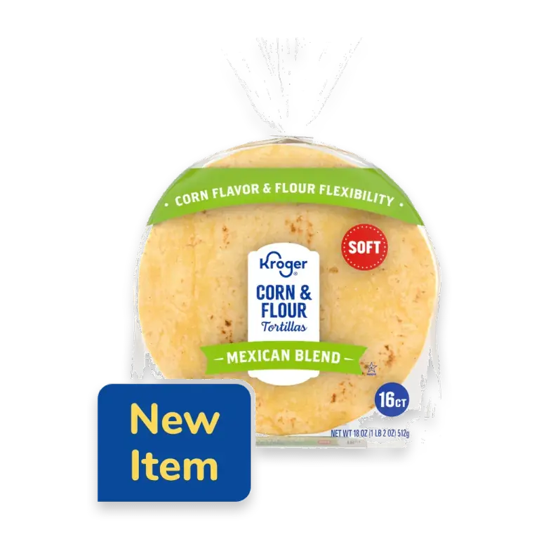 Mexican Blend Corn and Flour Soft Tortillas