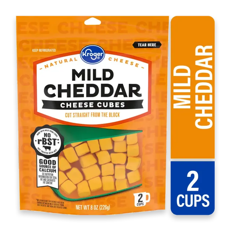 Mild Cheddar Cubed Cheese