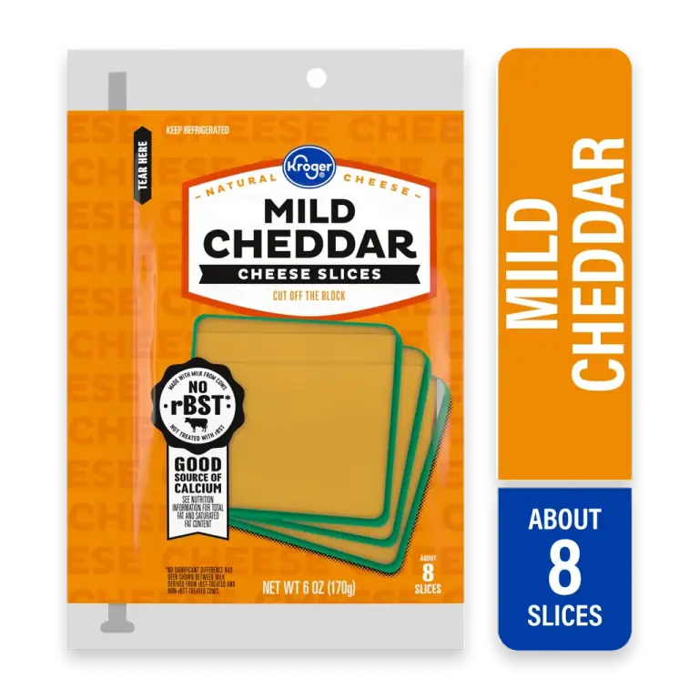 Mild Cheddar Sliced Cheese