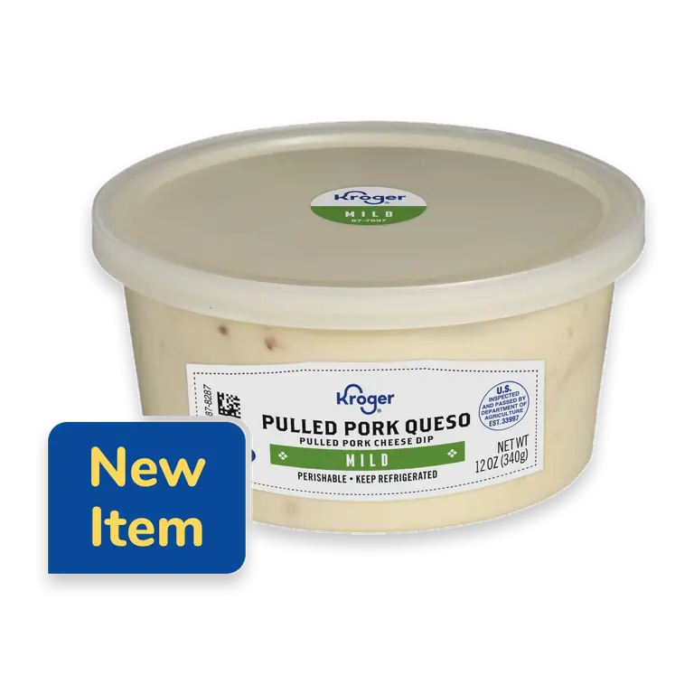 Mild Pulled Pork Queso