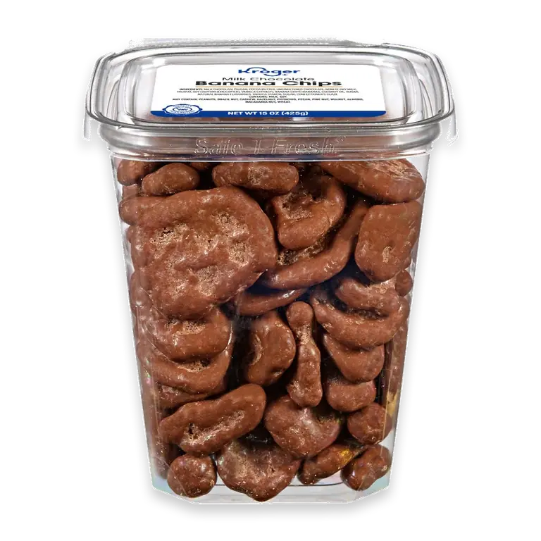 Milk Chocolate Covered Banana Chips