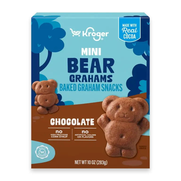 Mini Bear Chocolate Graham Crackers