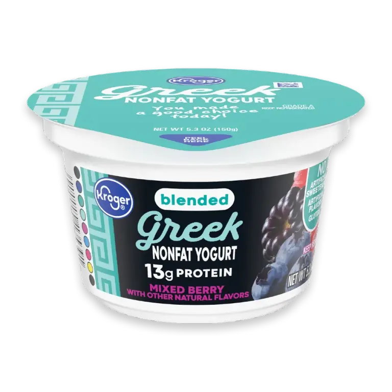 Mixed Berry Blended Nonfat Greek Yogurt Cup