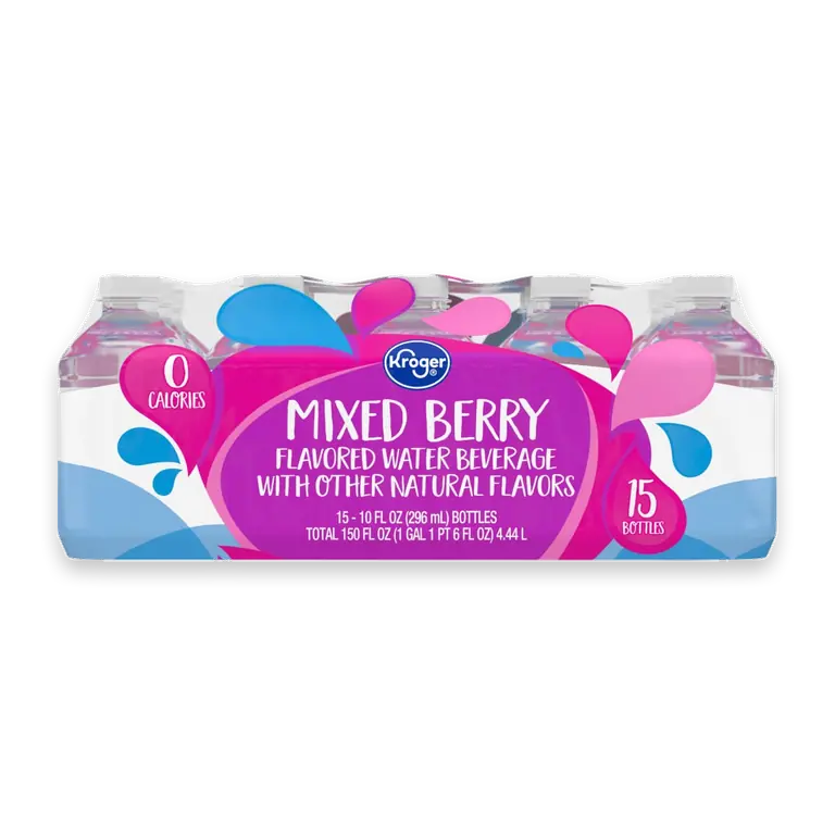 Mixed Berry Flavored Mini Bottled Water