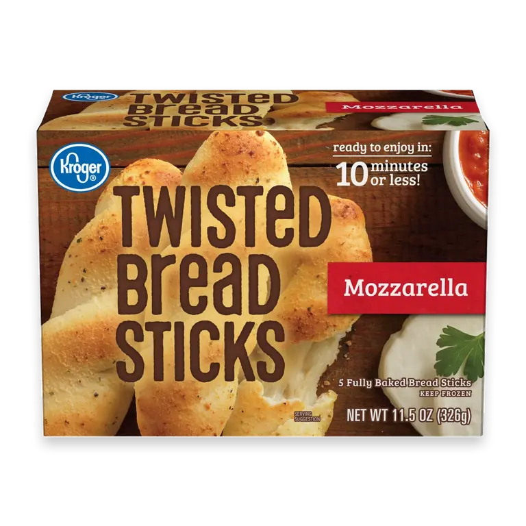 Mozzarella Twisted Frozen Bread