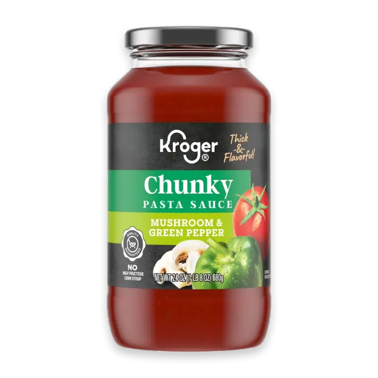 Mushroom & Green Pepper Chunky Pasta Sauce