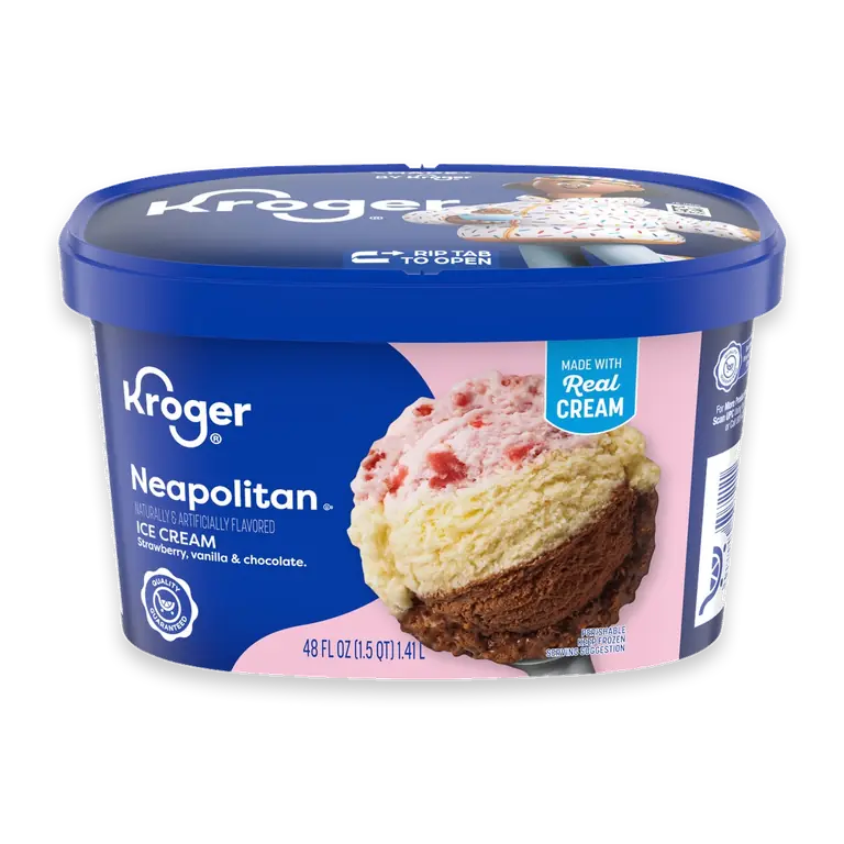 Neapolitan Ice Cream Tub