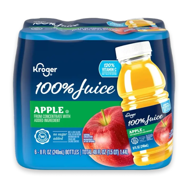 No Sugar Added 100% Apple Juice