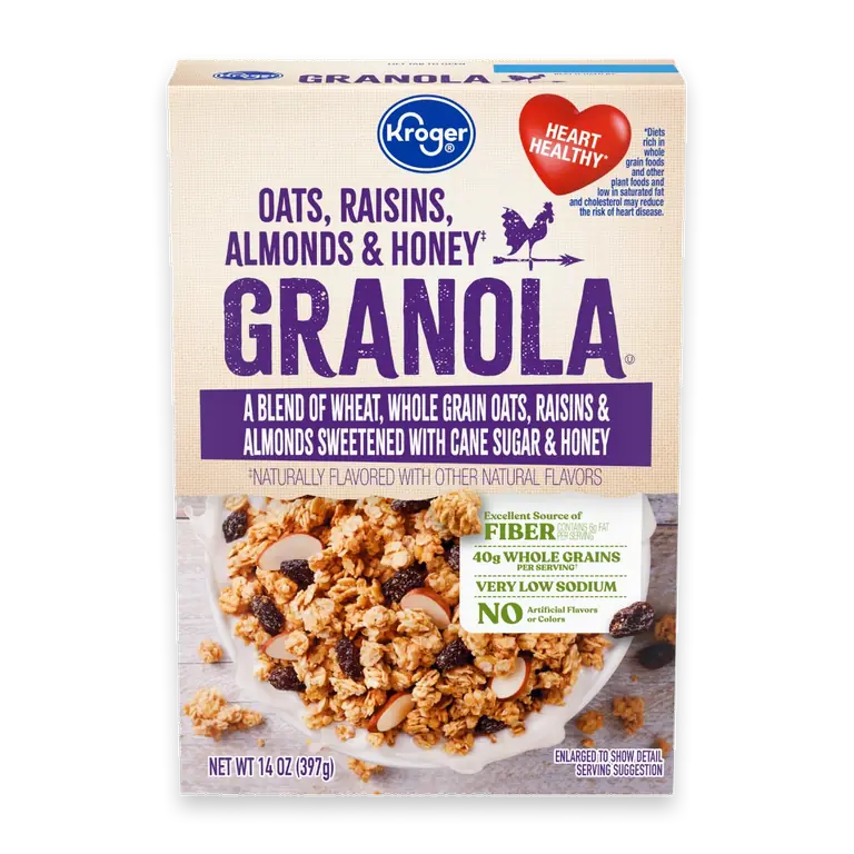 Oats Raisins Almonds & Honey Granola