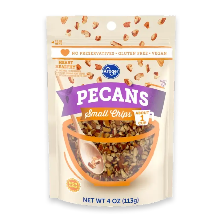 PECAN SMALL CHIPS - KROGER - 4 OZ