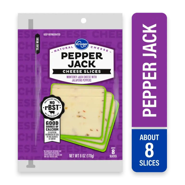 Pepper Jack Sliced Cheese