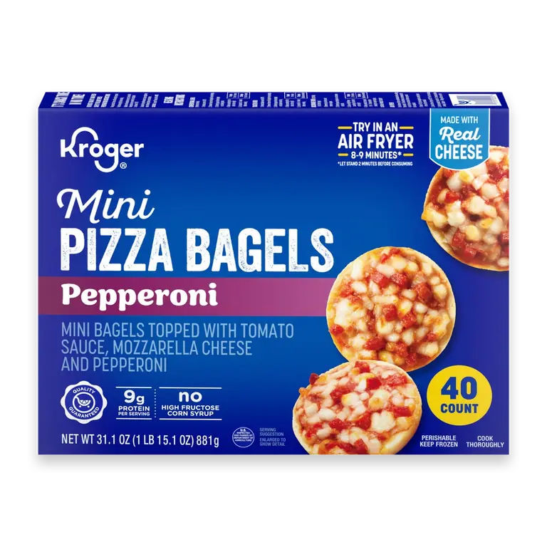 Pepperoni Mini Pizza Bagels