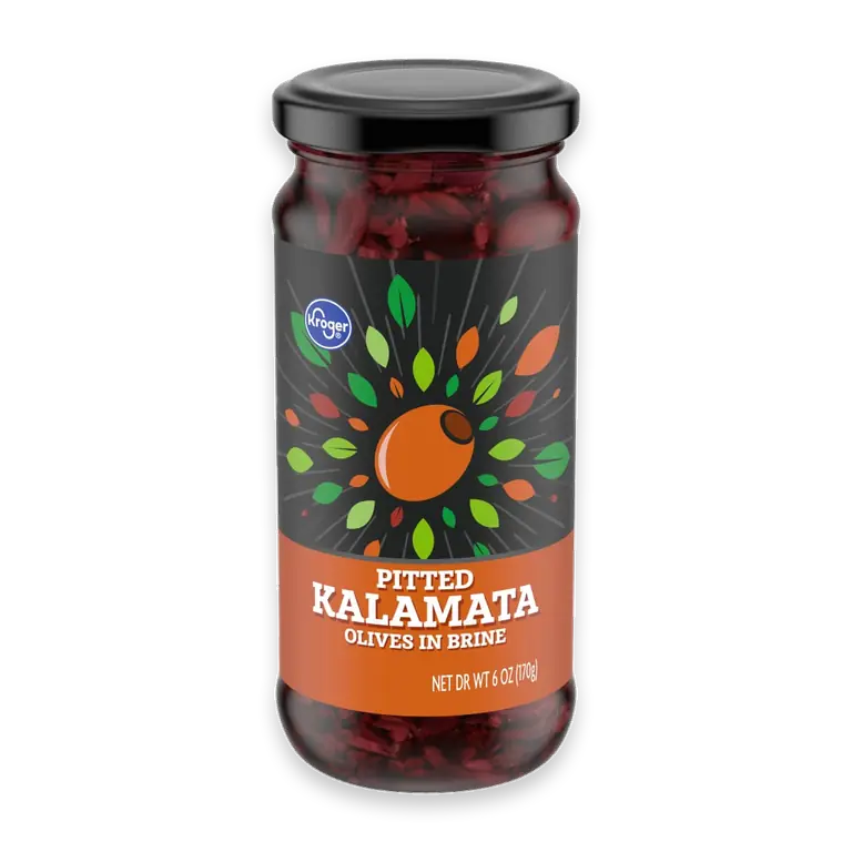 Pitted Kalamata Olives in Brine