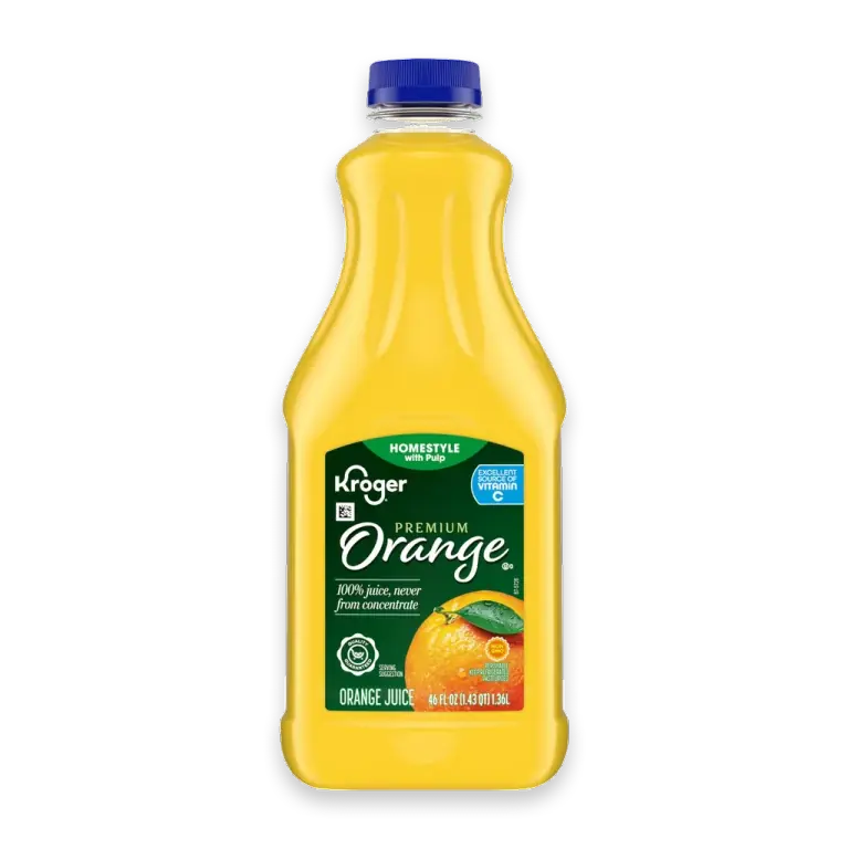 Premium Homestyle Orange Juice with Pulp