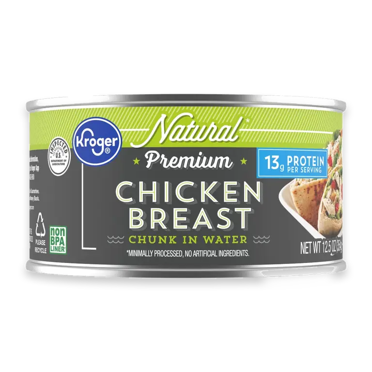 Premium Natural Chicken Breast Chunk in Water