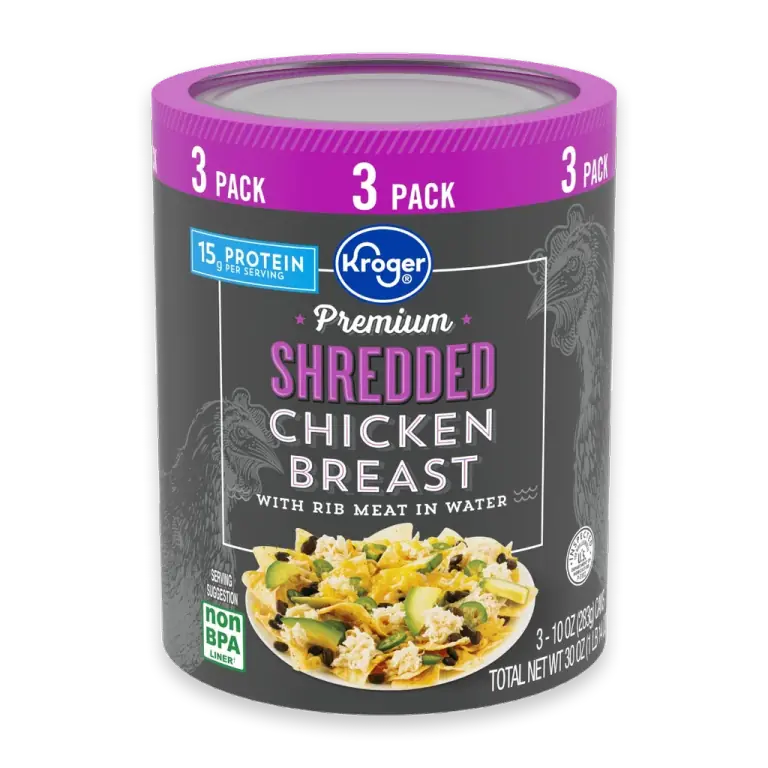 Premium Shredded Chicken Breast