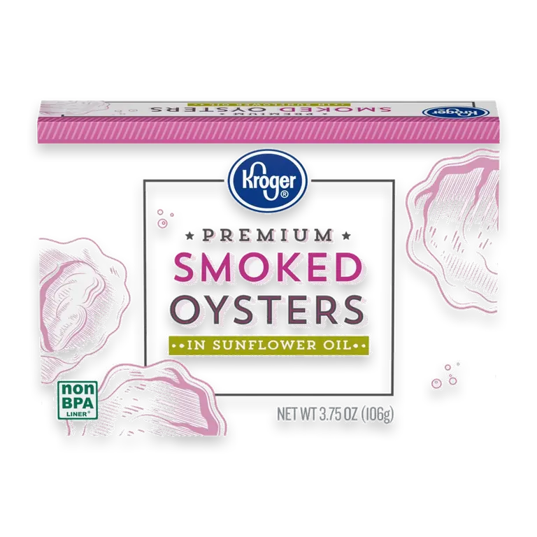 Premium Smoked Oysters in Sunflower Oil