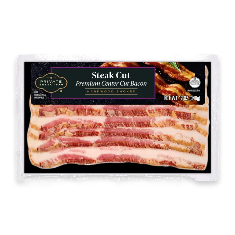 Private Selection Steak Cut Hardwood Smoked Premium Center Cut Bacon