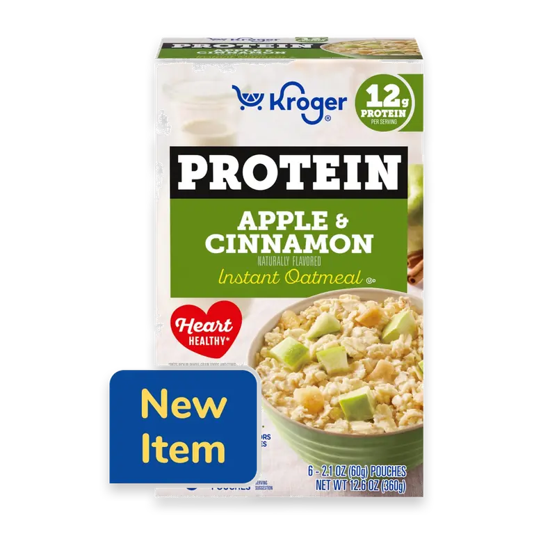 Protein Apple and Cinnamon Instant Oatmeal