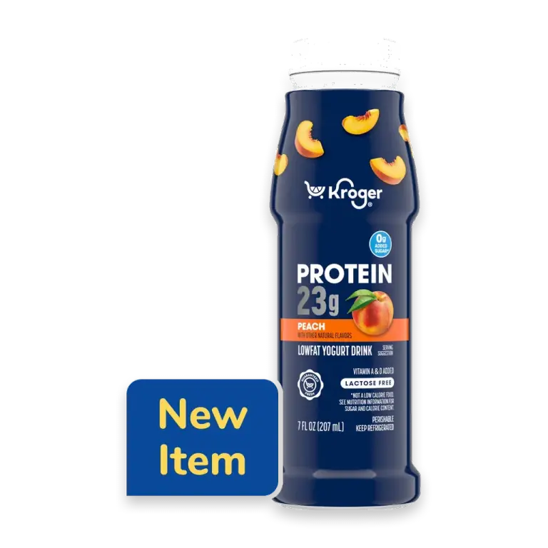 Protein Peach Lowfat Yogurt Drink