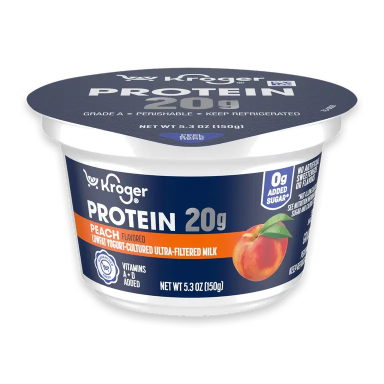 Protein Peach Yogurt Cup