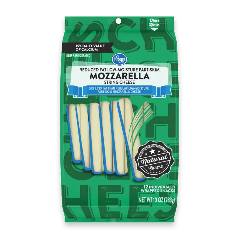 Reduced Fat Mozzarella String Cheese