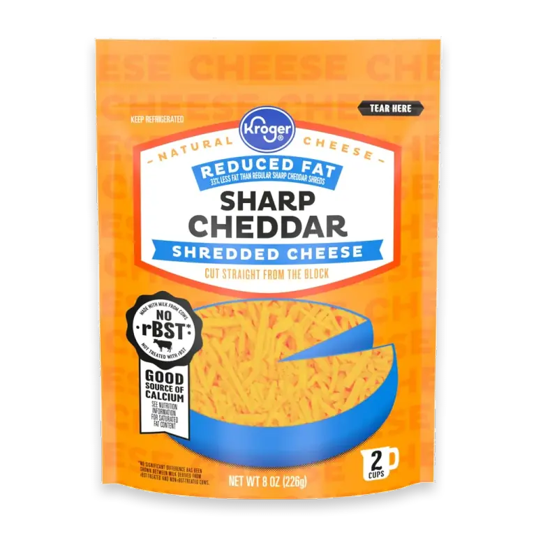 Reduced Fat Sharp Cheddar Shredded Cheese